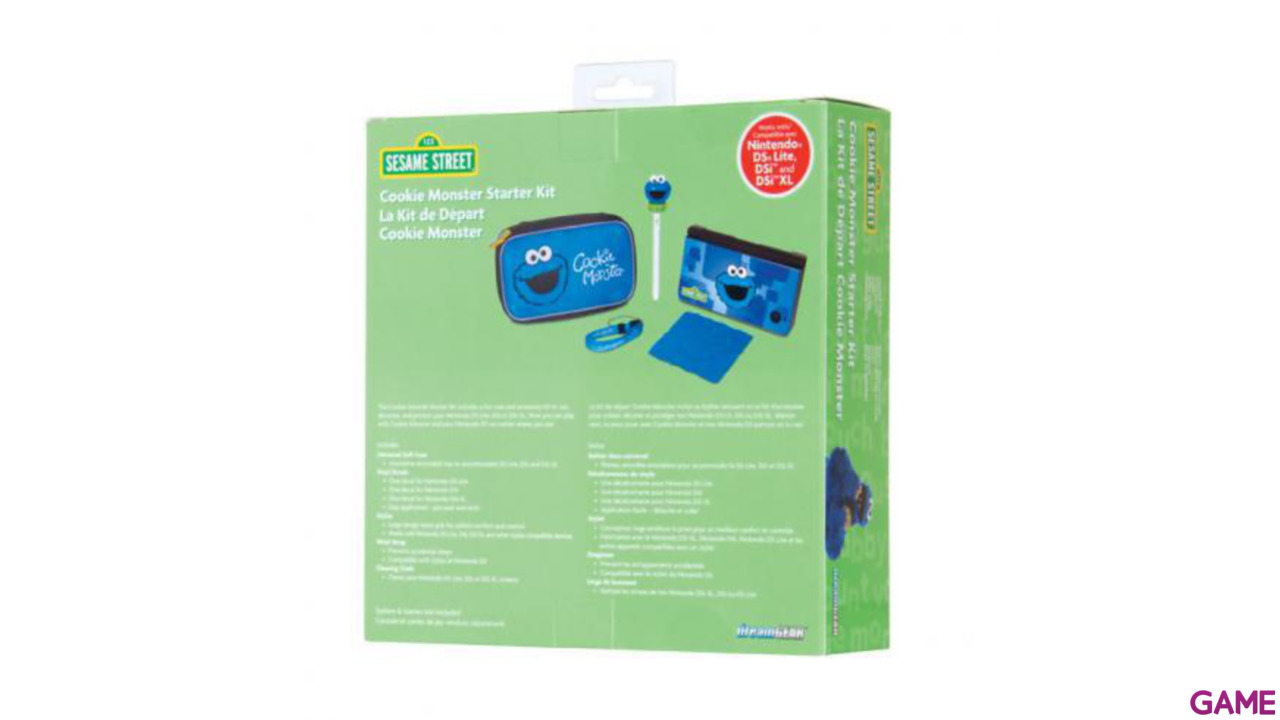 Pack 5 en 1 Cookie Monster 3DS XL-2