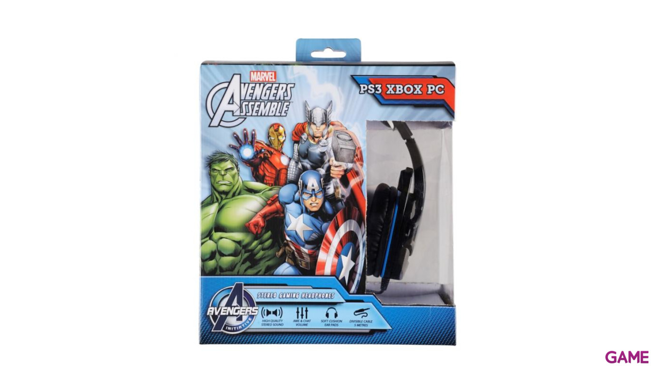 Auriculares Avengers para PS3/X360/PC-2