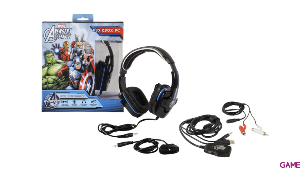 Auriculares Avengers para PS3/X360/PC-3