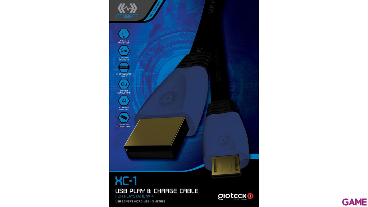Cable de Carga XC-1 Gioteck-0