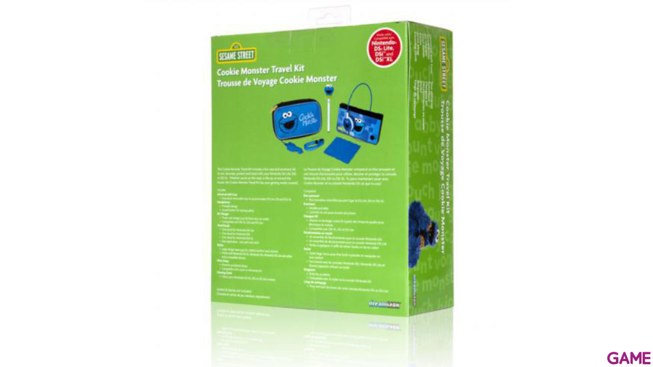 Pack de Viaje 7 en 1 3DS XL Cookie Monster-2