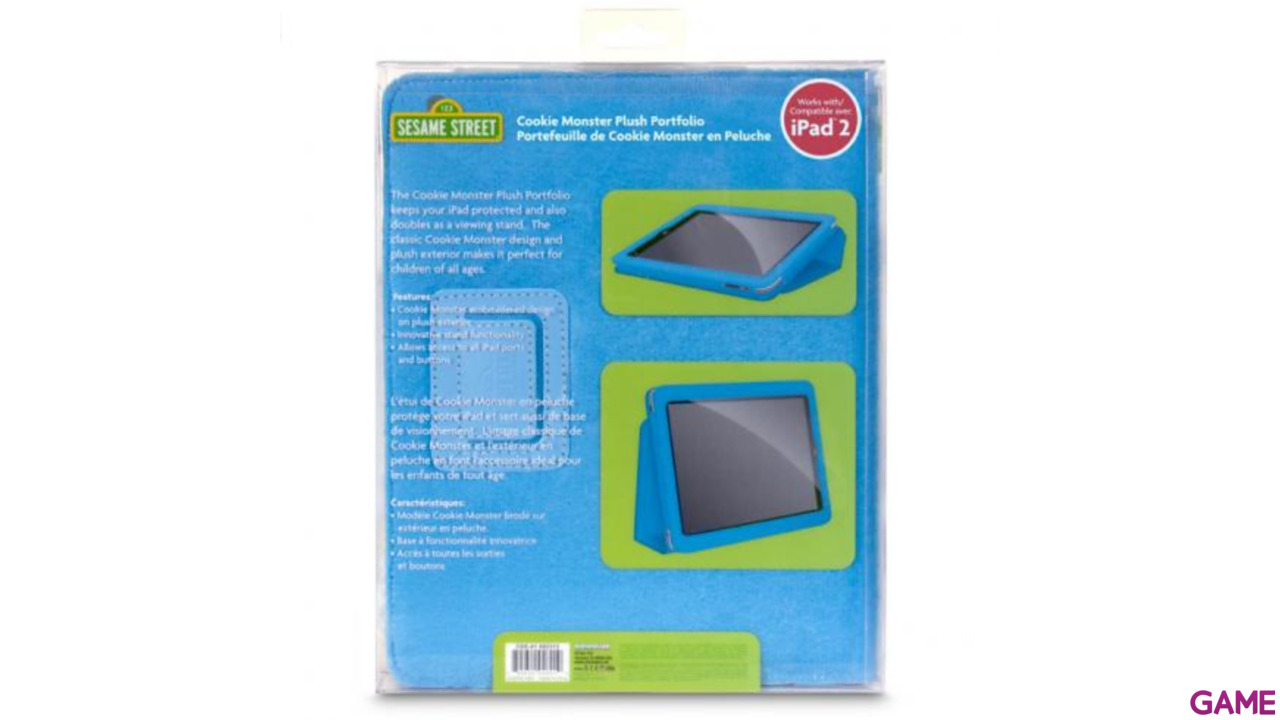 Cookie Monster Plush Case Ipad2/New-2