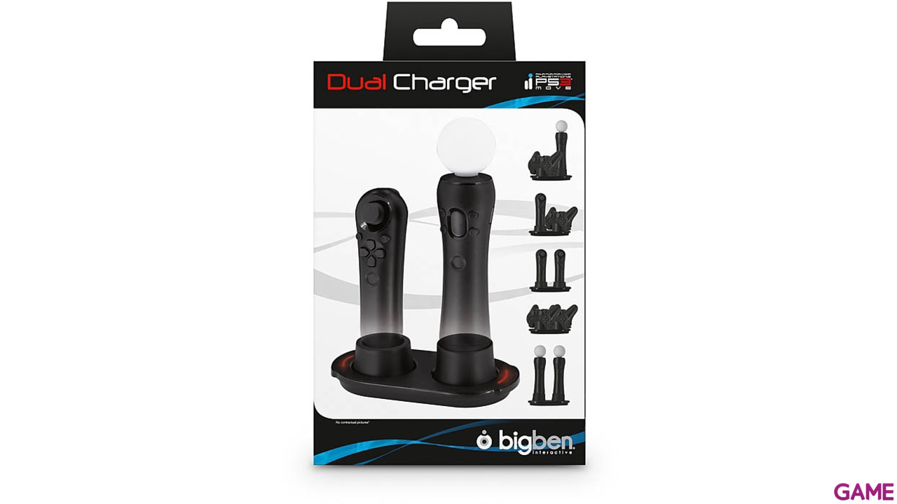 Cargador Doble para PS Move-1