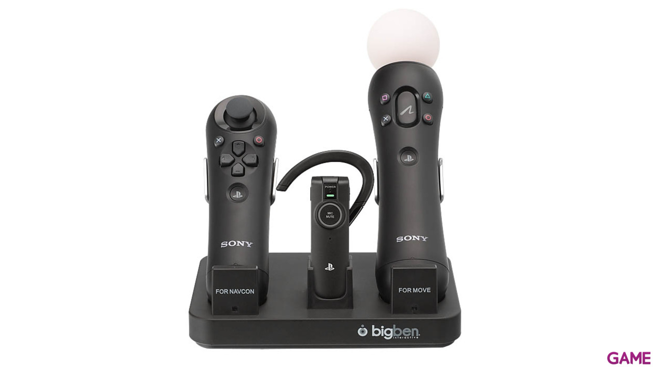Cargador Triple para PS Move-0