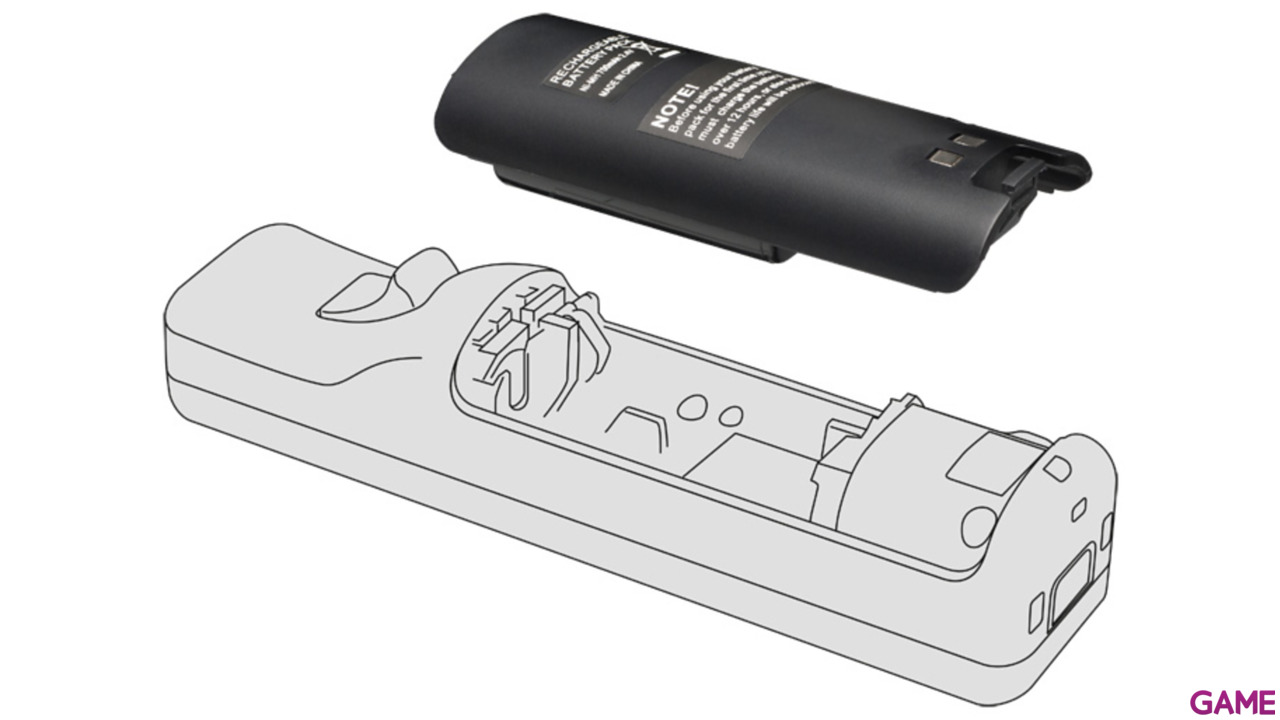 Cargador Doble Wii U-1