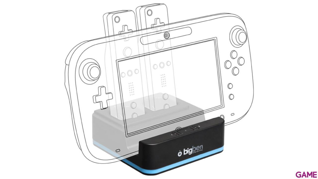 Cargador Doble Wii U-2