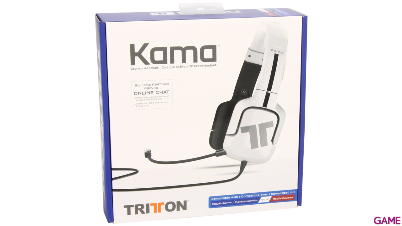 Auriculares Tritton Kama Blancos PS4-PSV-5