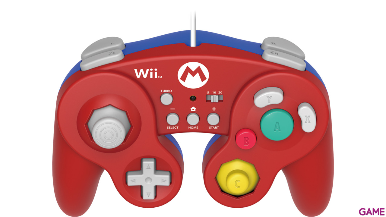 Controller Super Smash Bros Mario Hori -Licencia oficial Nintendo--1
