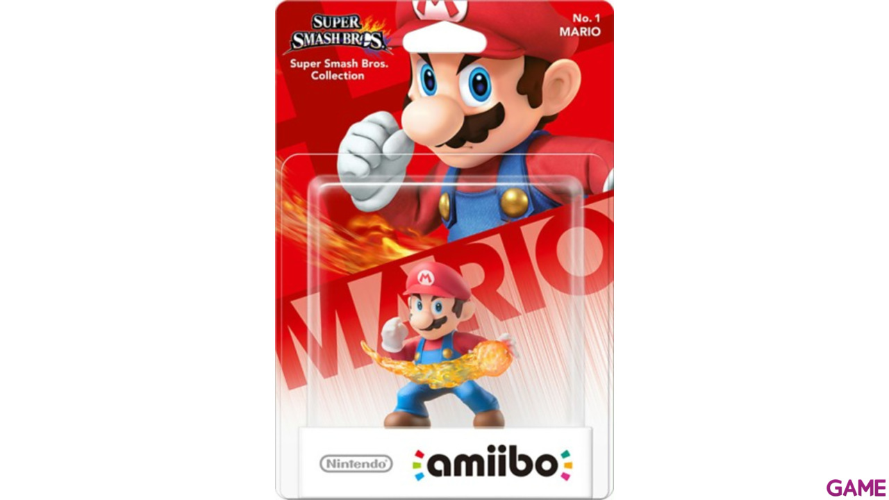 Figura Amiibo Smash Mario-1