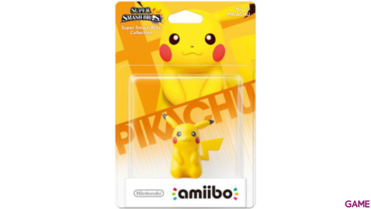 Figura Amiibo Smash Pikachu-1