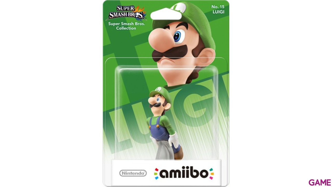 Figura Amiibo Smash Luigi-1