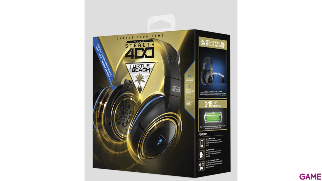 Auriculares Turtle Beach Ear Force Stealth 400 Wireless-2