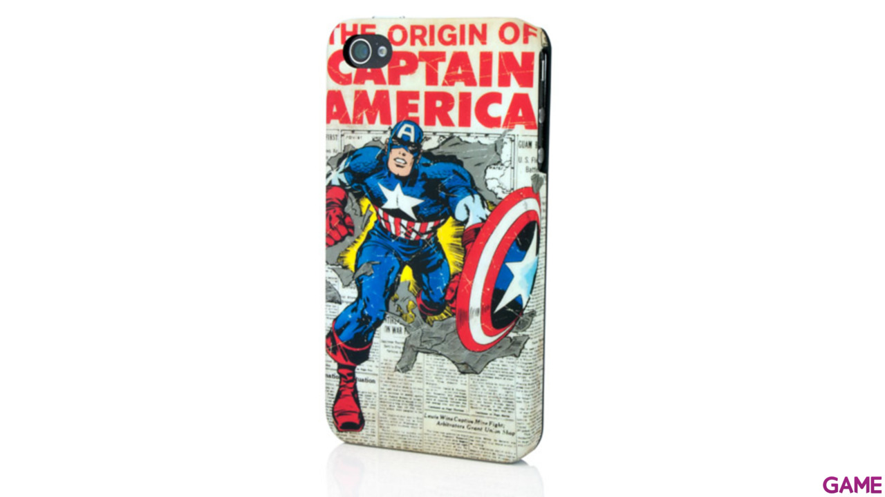 Carcasa iPhone 4 Capitan America Com-0