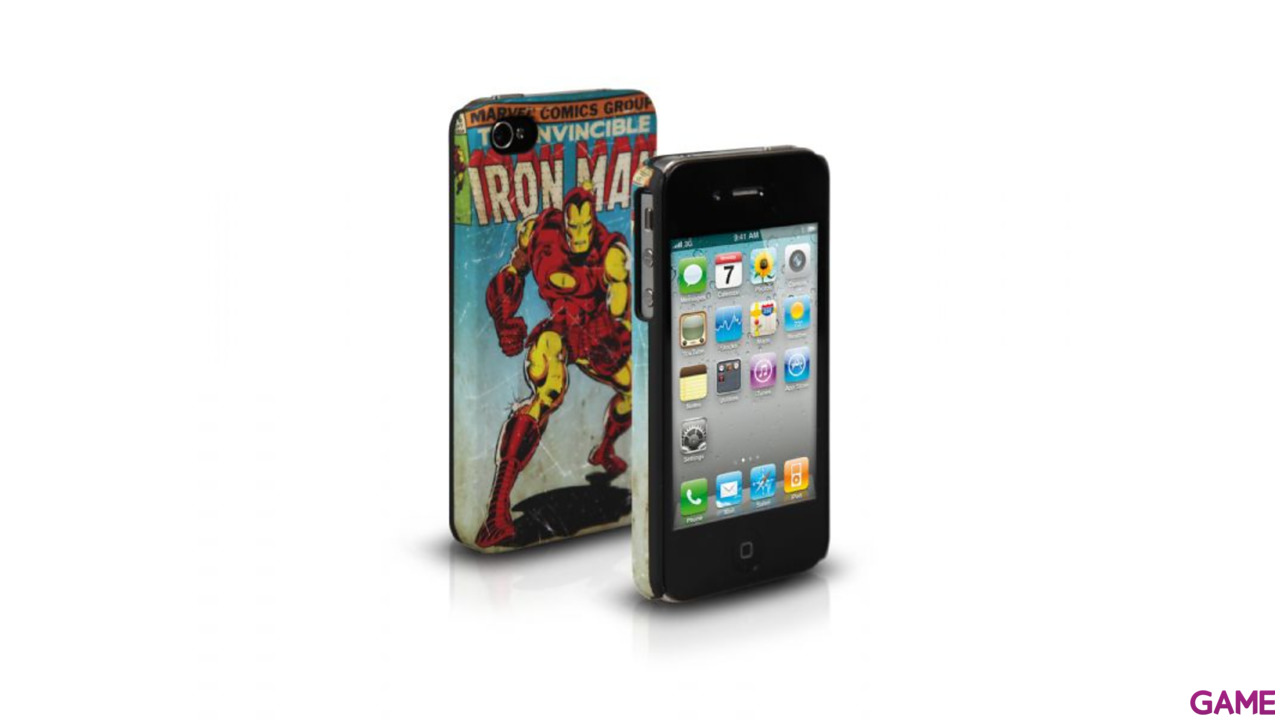 Carcasa iPhone 4 Iron Man-0