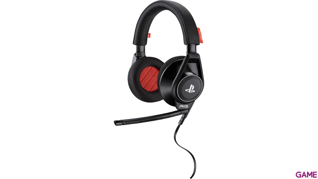 Auriculares Plantronics Rig Negros PS4-PS3-PSV-3