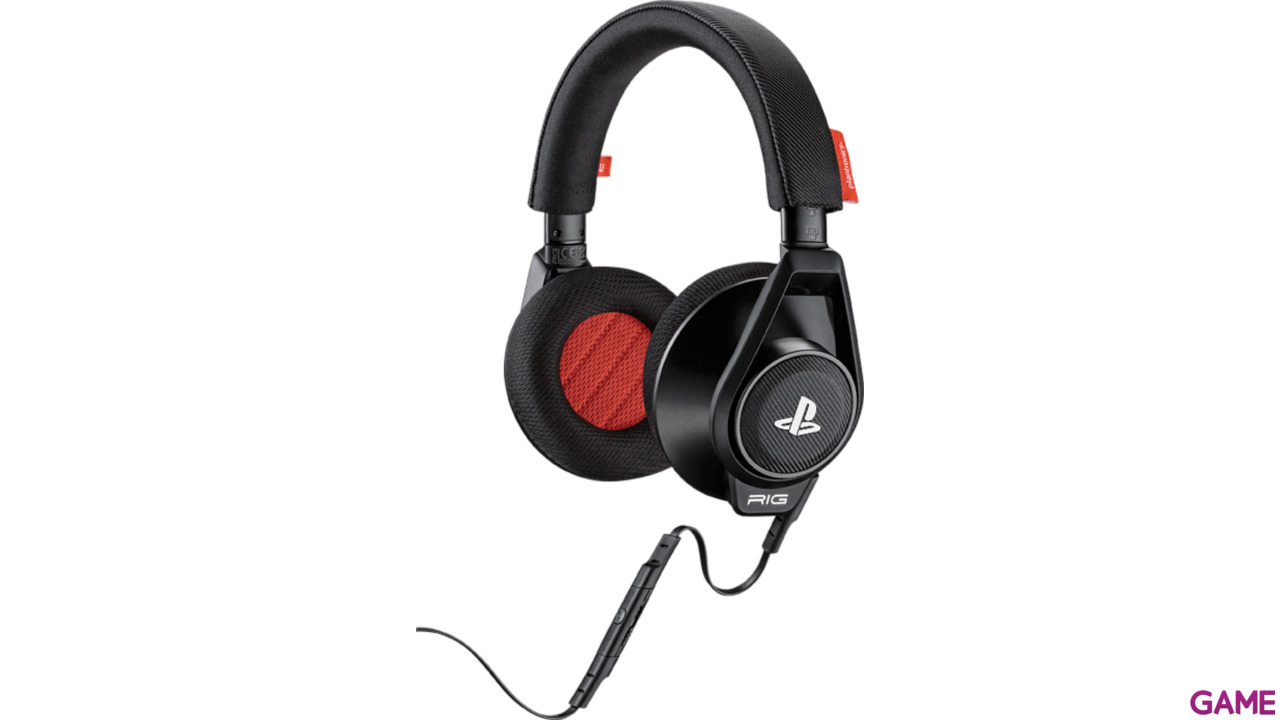 Auriculares Plantronics Rig Negros PS4-PS3-PSV-5