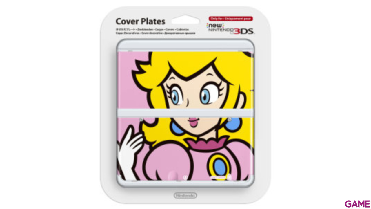 New 3DS Carcasa: Peach-0