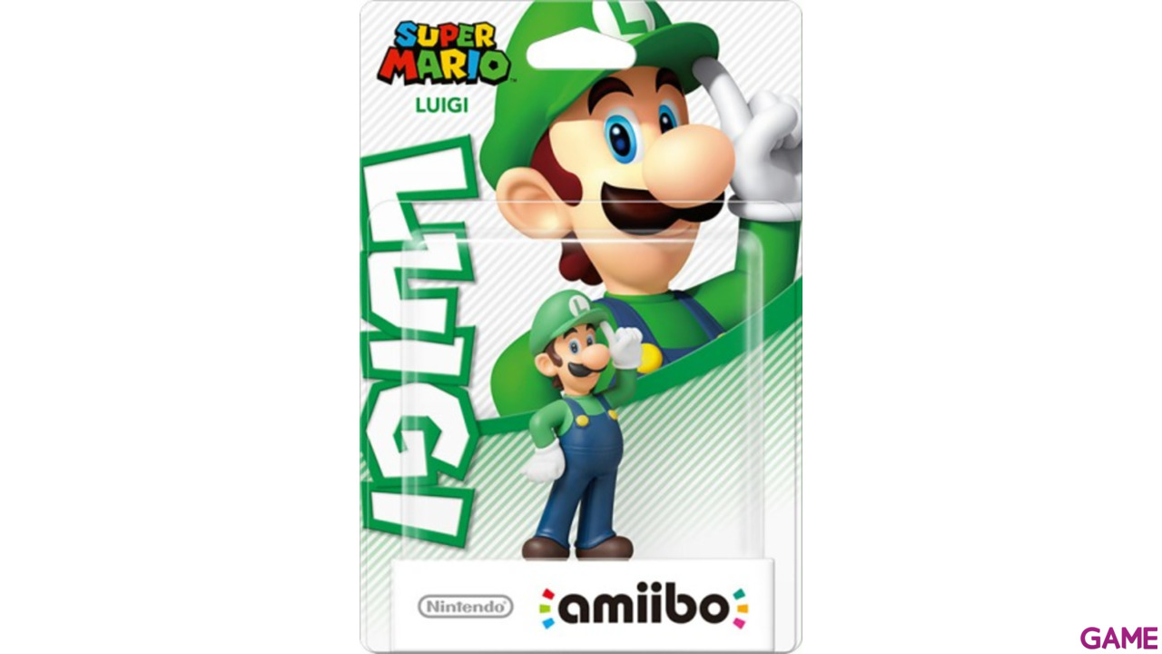 Figura Amiibo Luigi - Coleccion Super Mario-1