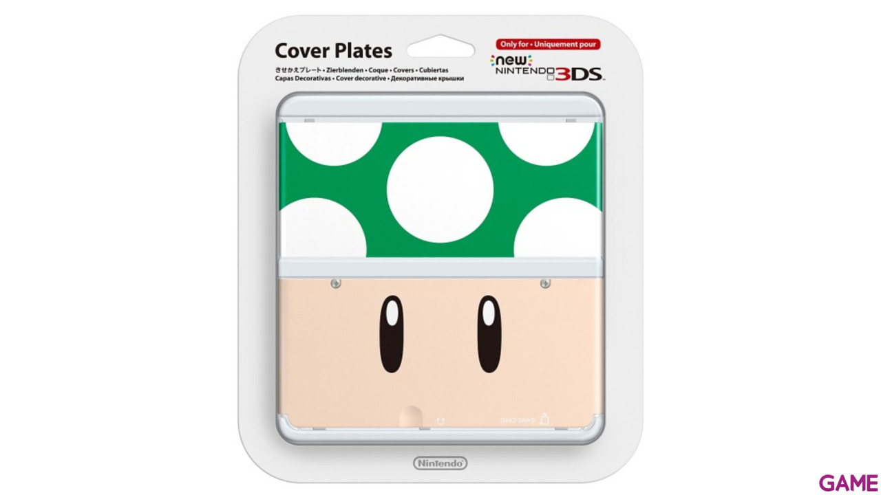 New 3DS Carcasa: Toad Verde-0