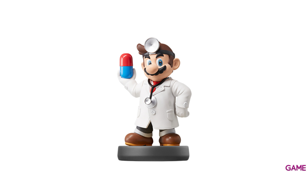 Figura Amiibo Smash Dr. Mario-0