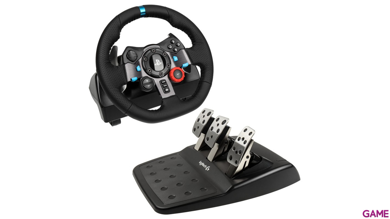 Volante Logitech G29 Driving Force PS5-PS4-PS3-PC -Licencia oficial--0