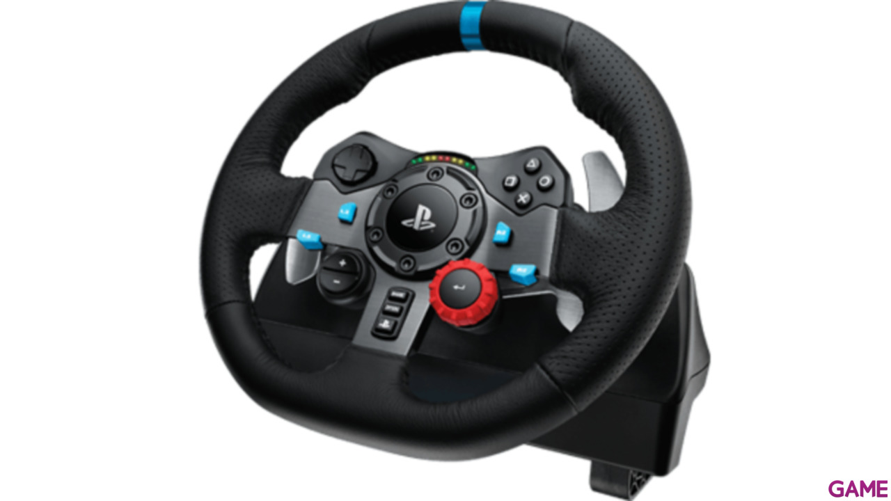 Volante Logitech G29 Driving Force PS5-PS4-PS3-PC -Licencia oficial--1