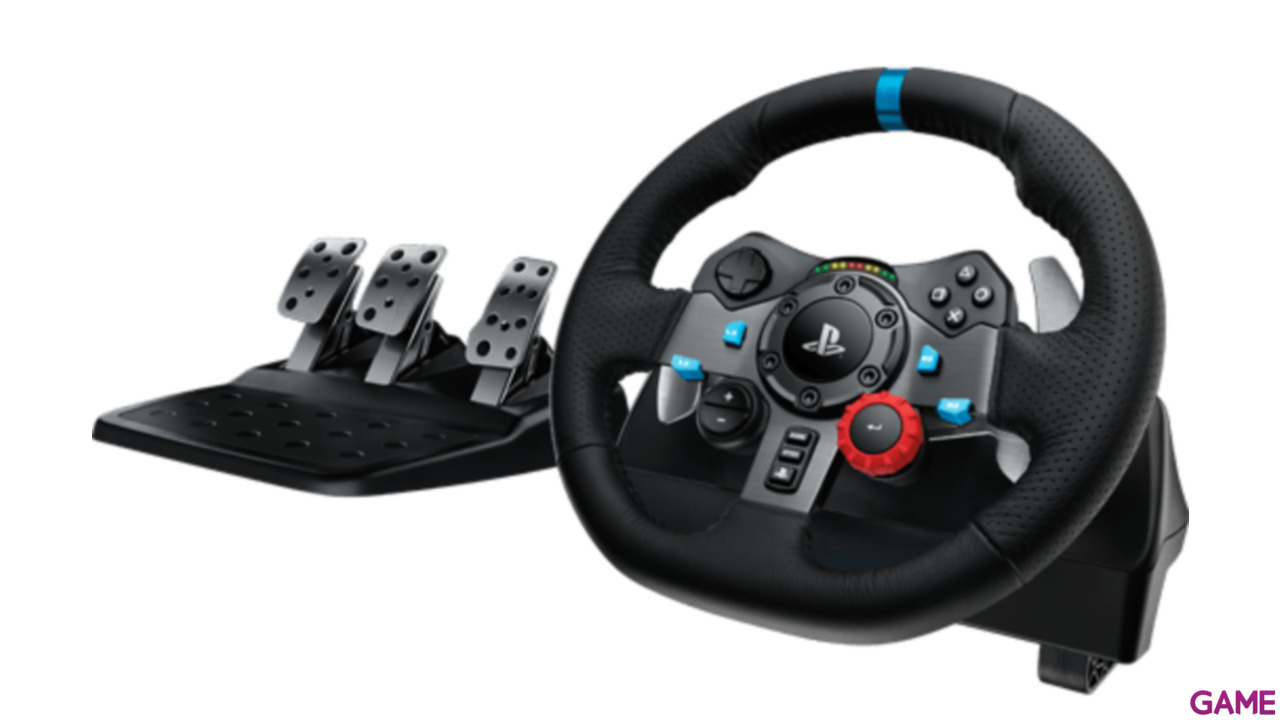 Volante Logitech G29 Driving Force PS5-PS4-PS3-PC -Licencia oficial--5