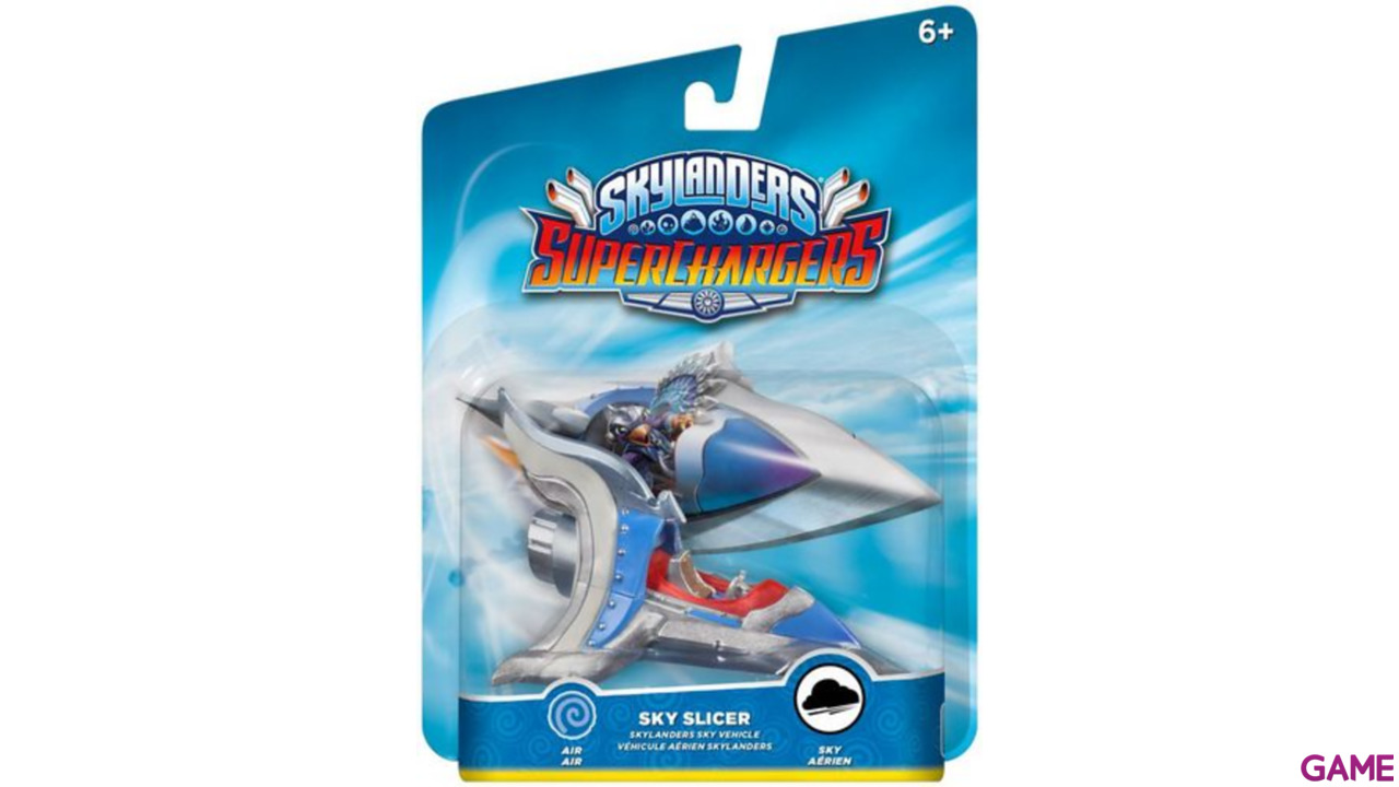 Figura Skylanders Superchargers Vehiculo Sky Slicer-0
