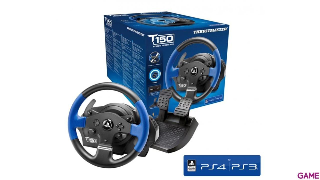 Thrustmaster T150RS PS5 - PS4 - PS3 - PC - Licencia Oficial Sony - Volante-5
