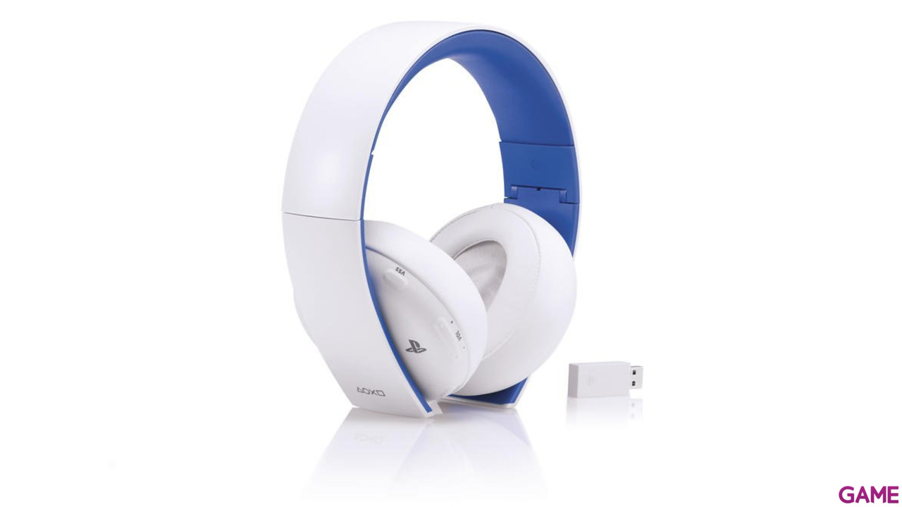 Auriculares Wireless Estereo SONY White PS4-PS3-PSV - Auriculares Gaming-12