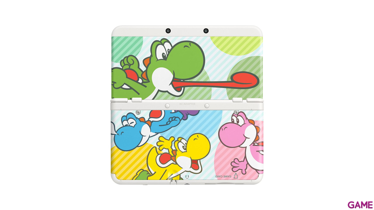 New 3DS Carcasa: Yoshi Multicolor-1
