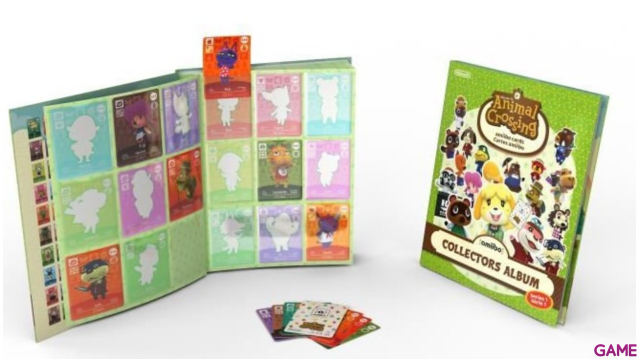 Pack 3 Tarjetas Amiibo Animal Crossing Happy Home Designer + Album-1