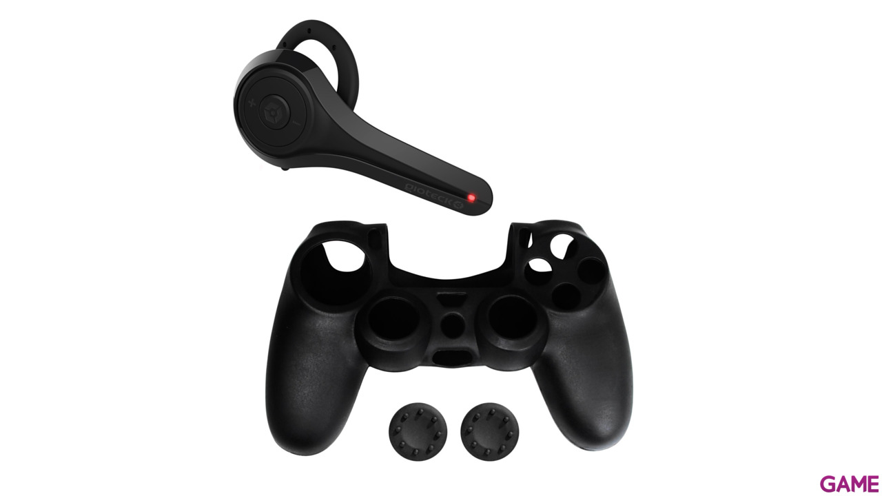 Control Pack Gioteck (Auricular BT+2 Grips+Protector Silicona)-0