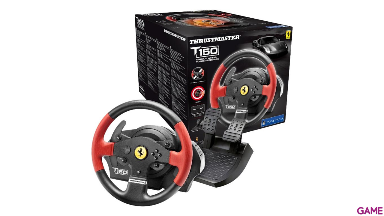 Thrustmaster T150RS PS4 - PS3 - PC Ferrari Edition - Volante-4
