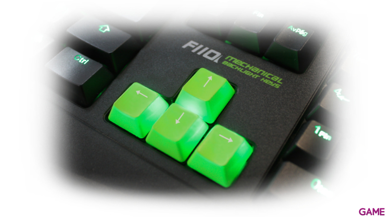 Keep Out F110 Mecánico LED Verde - Teclado Gaming-2