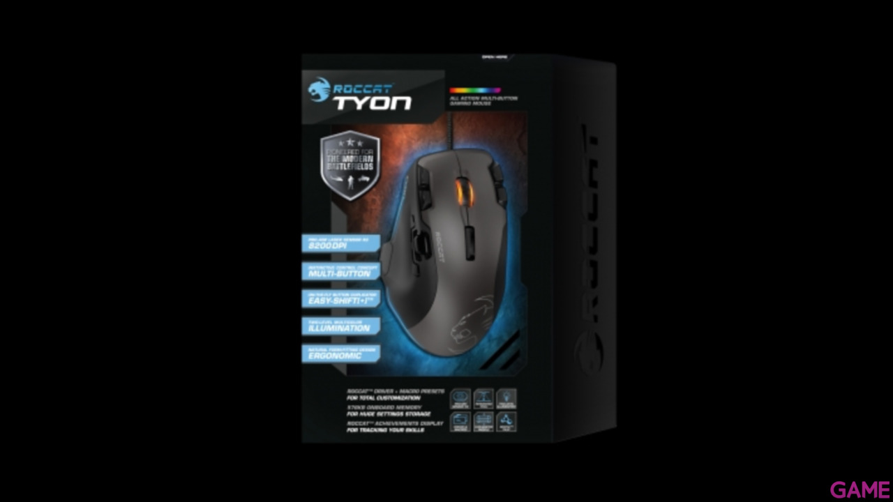 ROCCAT TYON NEGRO - Ratón Gaming-11