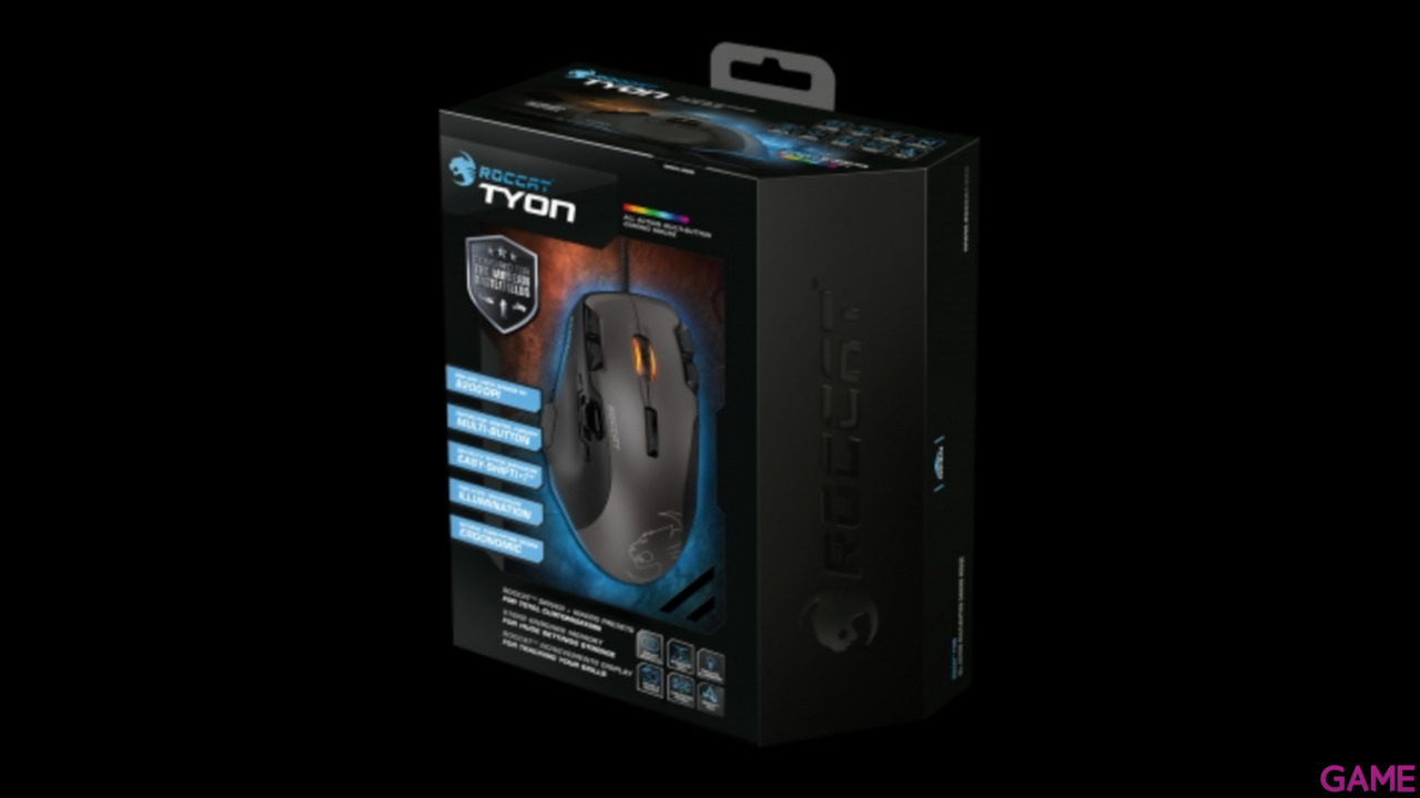 ROCCAT TYON NEGRO - Ratón Gaming-12