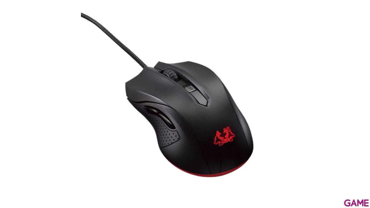 ASUS Cerberus Gaming Mouse 2500 DPI Ambidiestro LED Rojo - Ratón Gaming-0