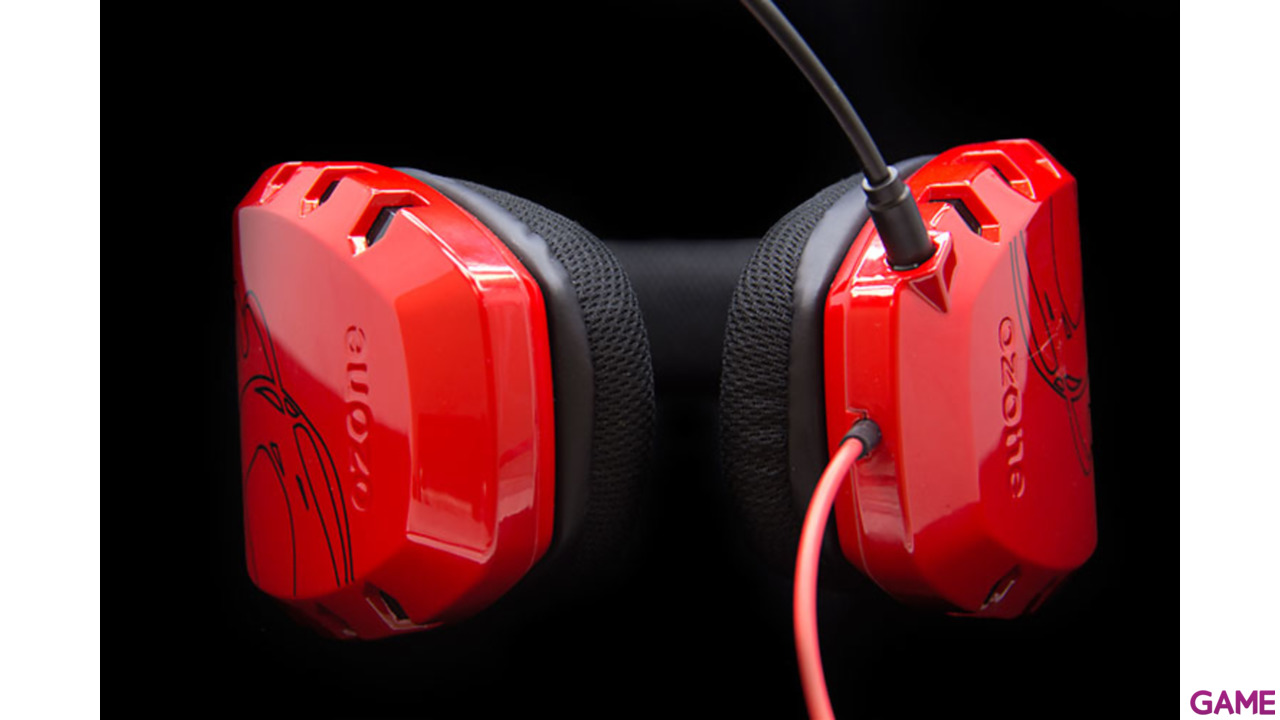 Ozone Rage St Rojo - Auriculares Gaming-2