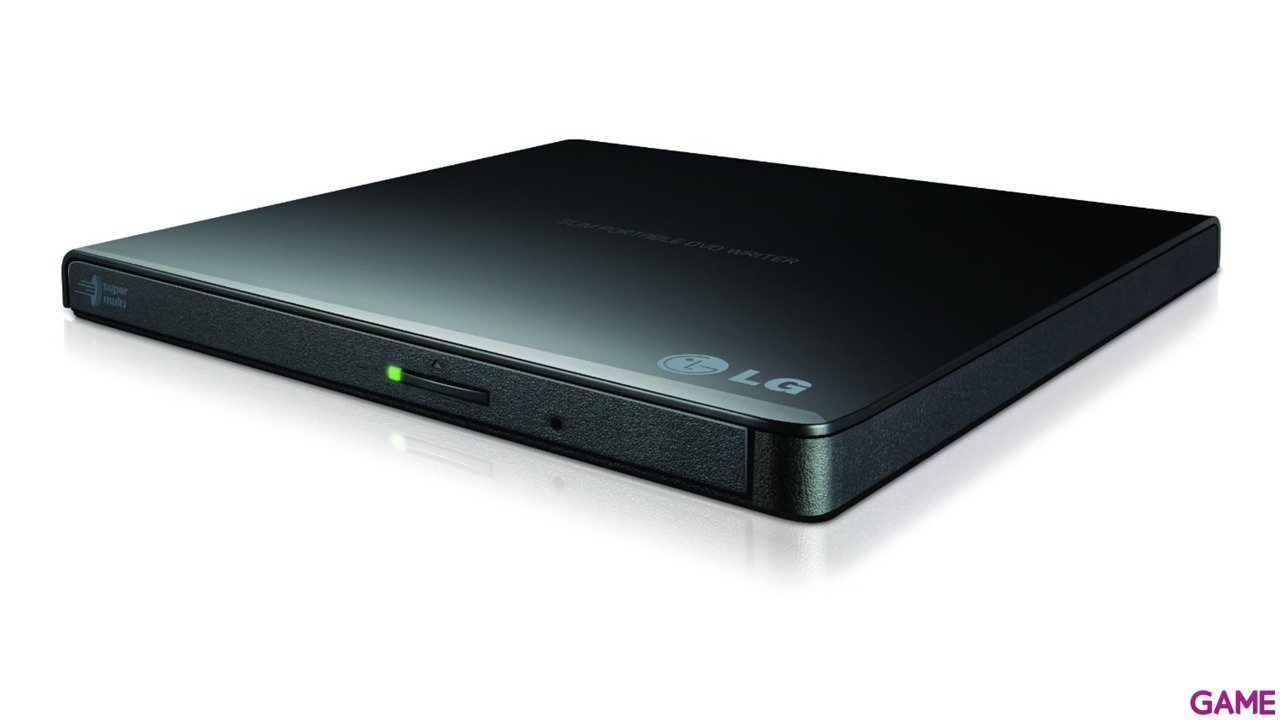 Lg Dvd-Rw Gp57Eb40 Ultra-Slim Negra Usb-0
