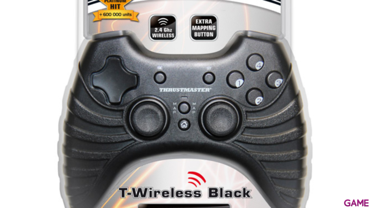 Thrustmaste Gamepad  T-Wireless Negro PC-PS3 - Controller-3