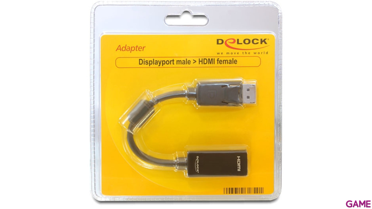 Delock Adaptador Displayport M A Hdmi H Negro-1