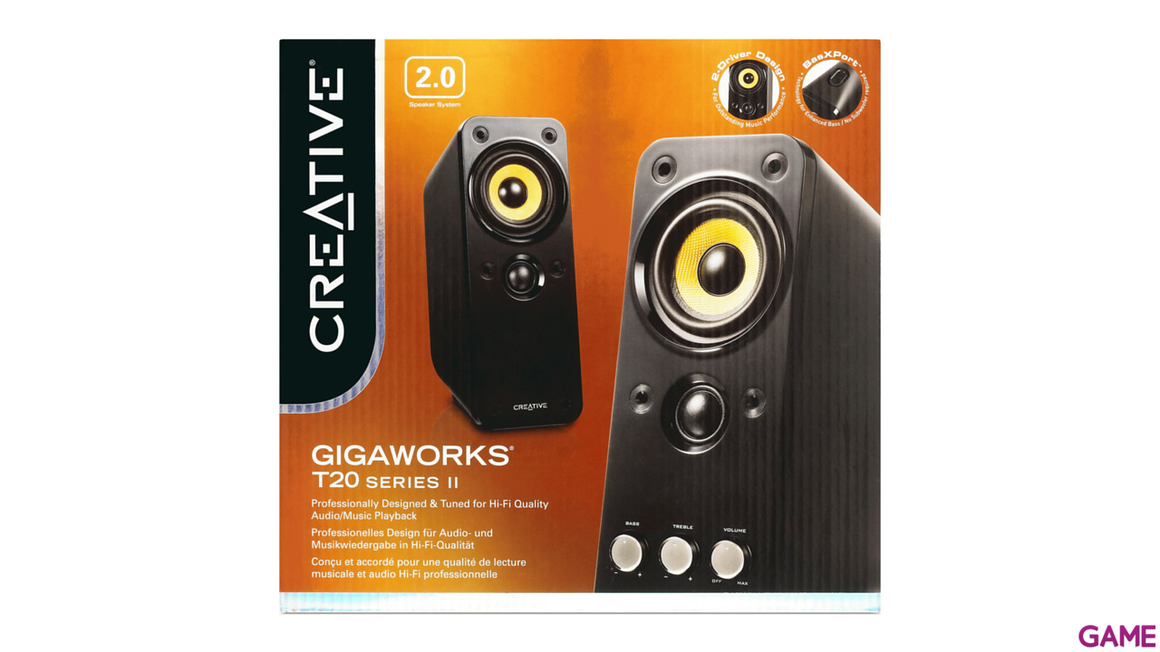 Creative Gigaworks T20 Series Ii Altavoces 2.0 28W - Altavoes-3