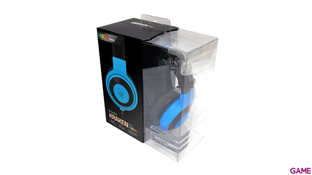Razer Kraken Pro Neon  Azul - Auriculares Gaming-3