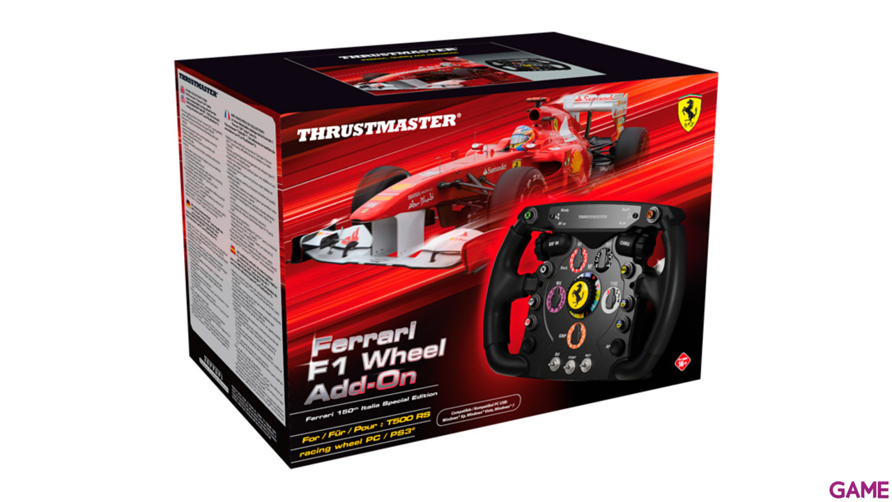 Thrustmaster T500 Ferrari F1 Wheel Add On - Accesorio Volante-6