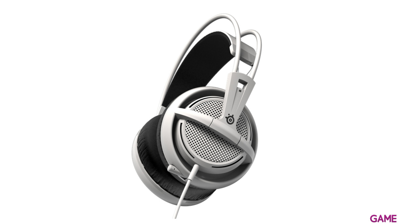 SteelSeries Siberia 200 White PC-PS4-PS5-XBOX-SWITCH-MOVIL - Auriculares Gaming-0