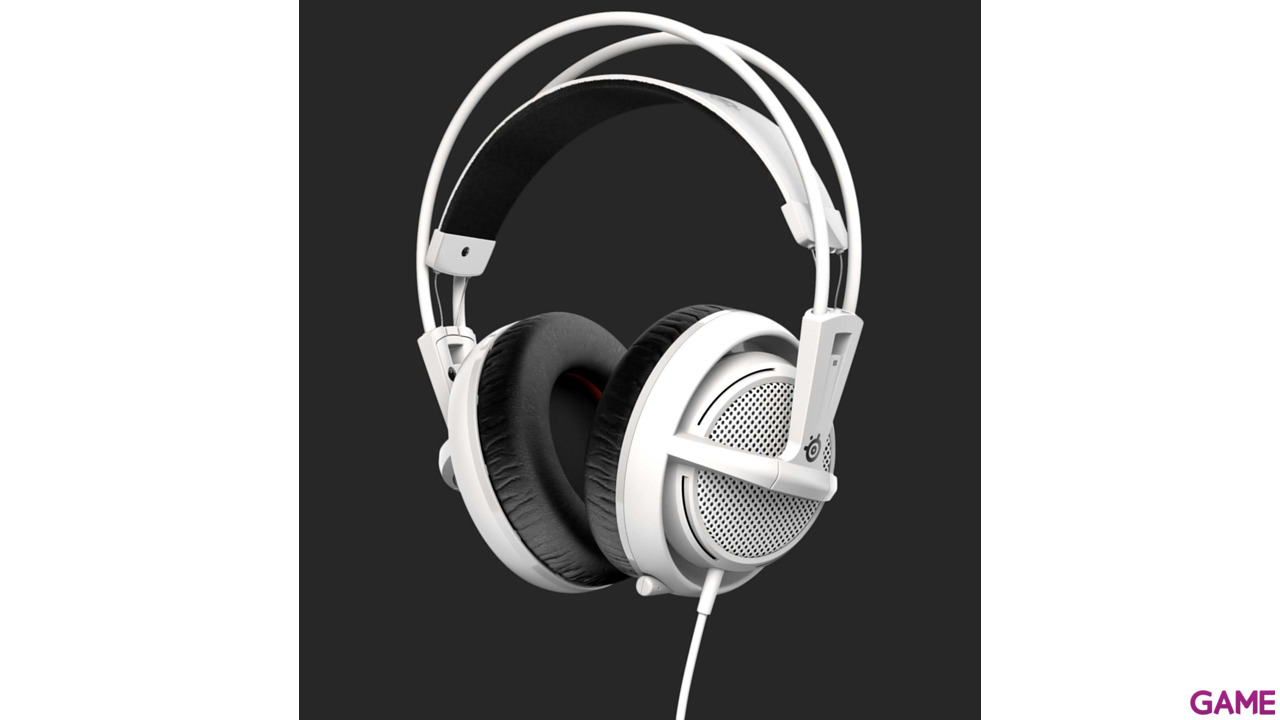SteelSeries Siberia 200 White PC-PS4-PS5-XBOX-SWITCH-MOVIL - Auriculares Gaming-1