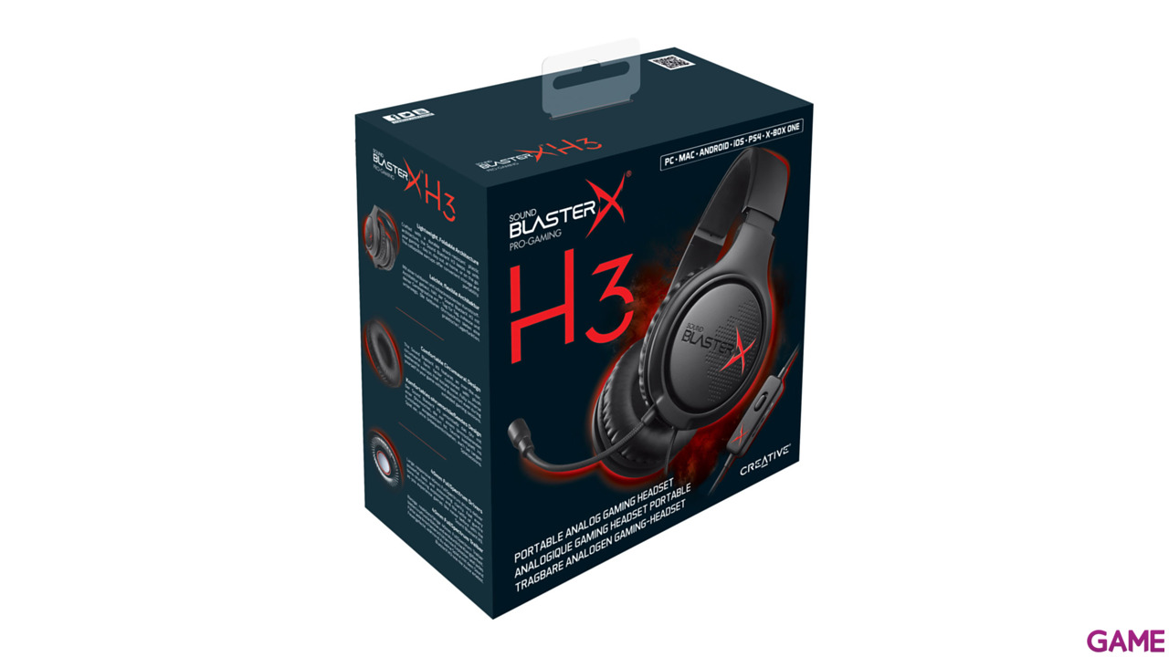 Creative H3 Sound Blaster - Auriculares Gaming-2