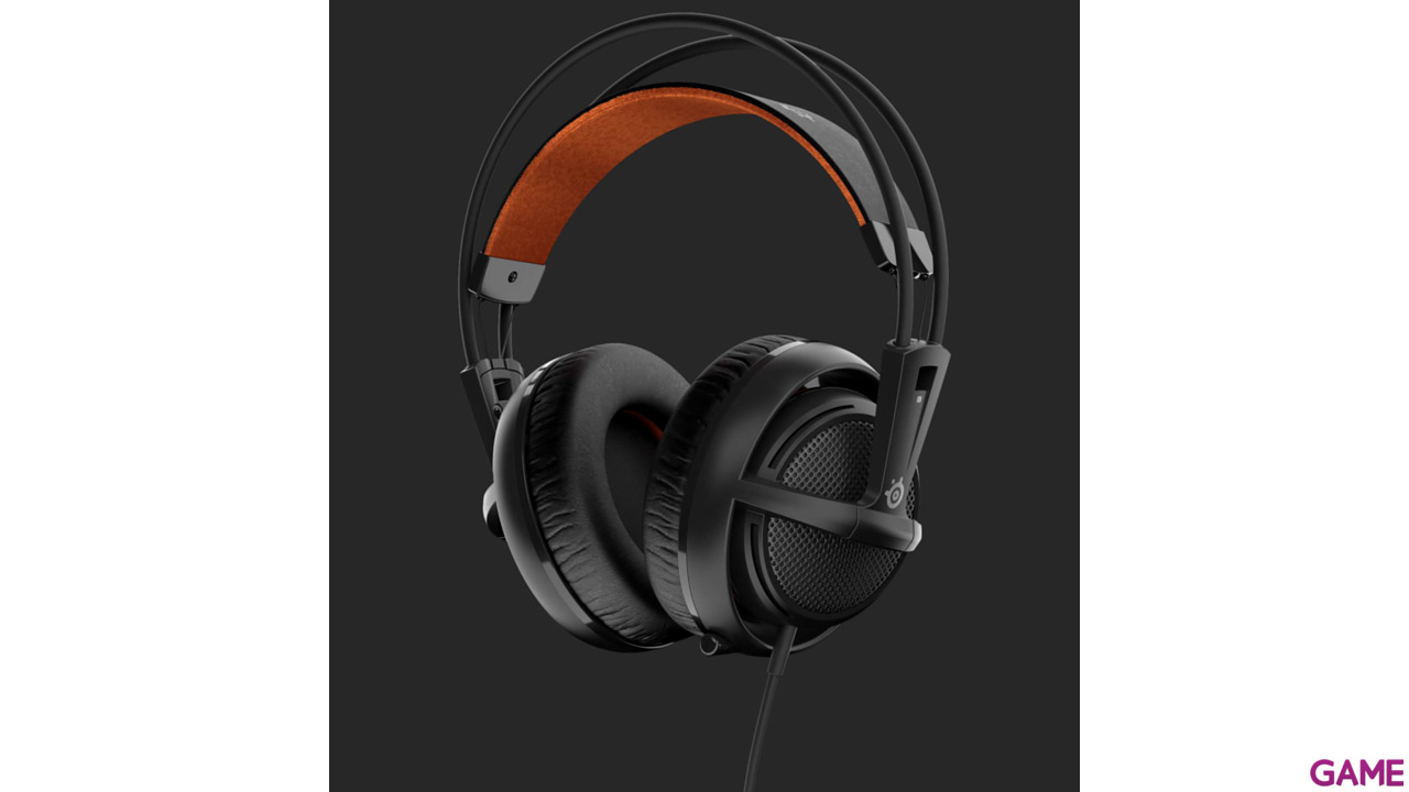 SteelSeries Siberia 200 Negro PC-PS4-PS5-XBOX-SWITCH-MOVIL - Auriculares Gaming-1