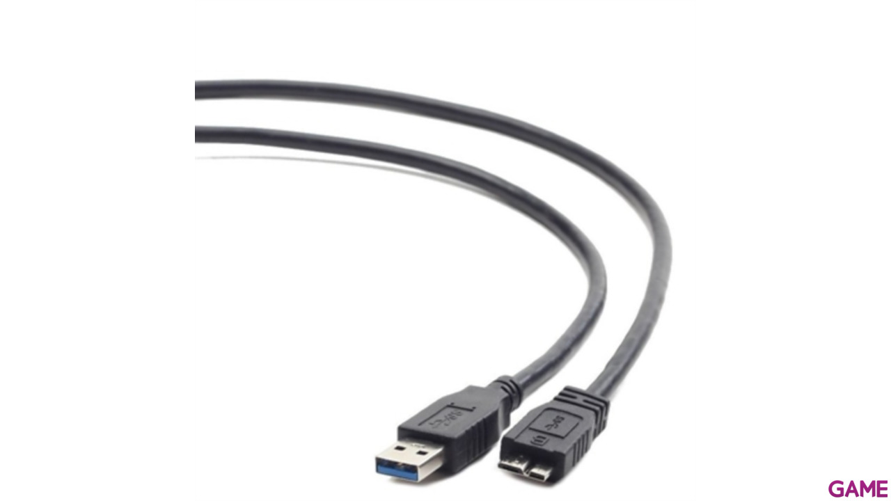 Iggual Cable Usb 3.0 Tipo A-M-Micro B-M, Azul 0,5M-0